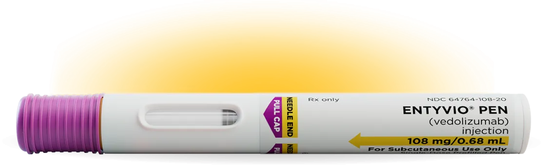 ENTYVIO Pen (vedolizumab) 108 mg.